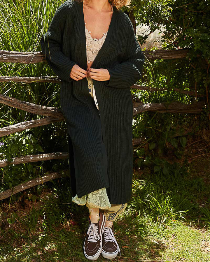Maxi Knitted Cardigan