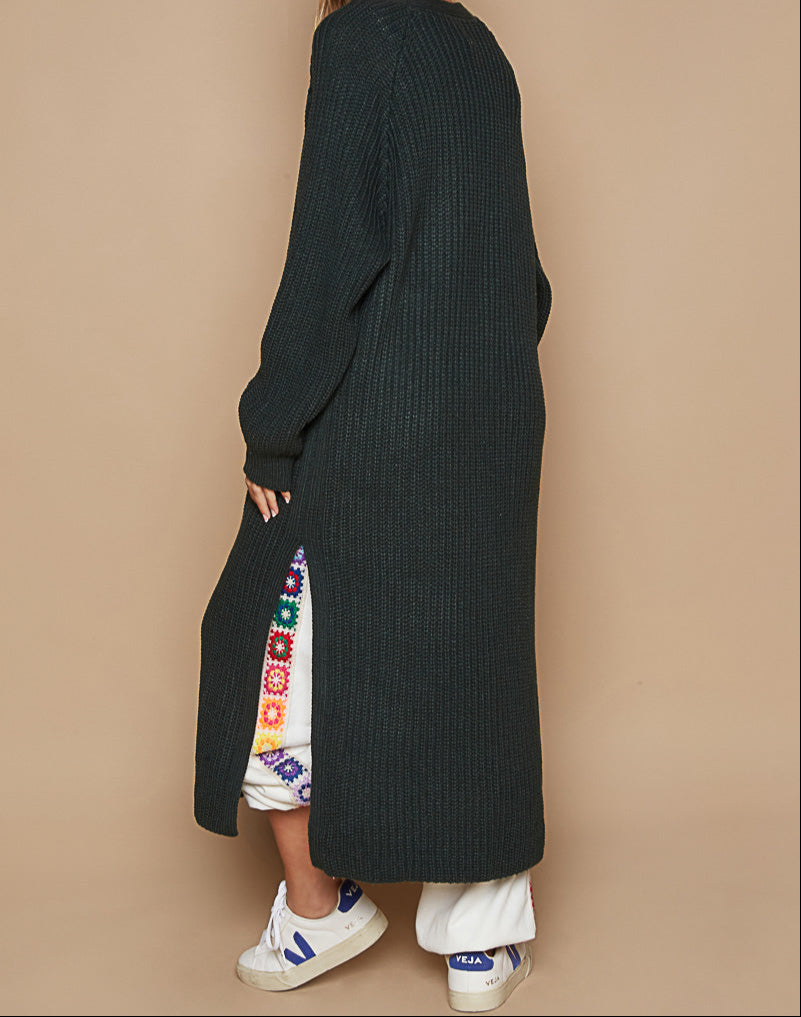 Maxi Knitted Cardigan