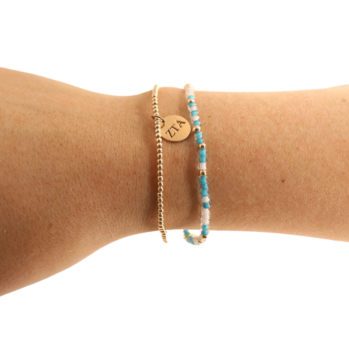 Teal Breeze Sprinkle Bracelet