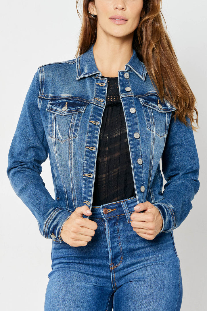 Judy Blue Classic Destroy Jacket
