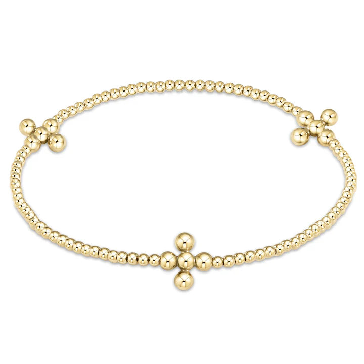 Hand-beaded 6.25" stretch bracelet with worry-free wear—stylish, durable gift for confident women 30+.