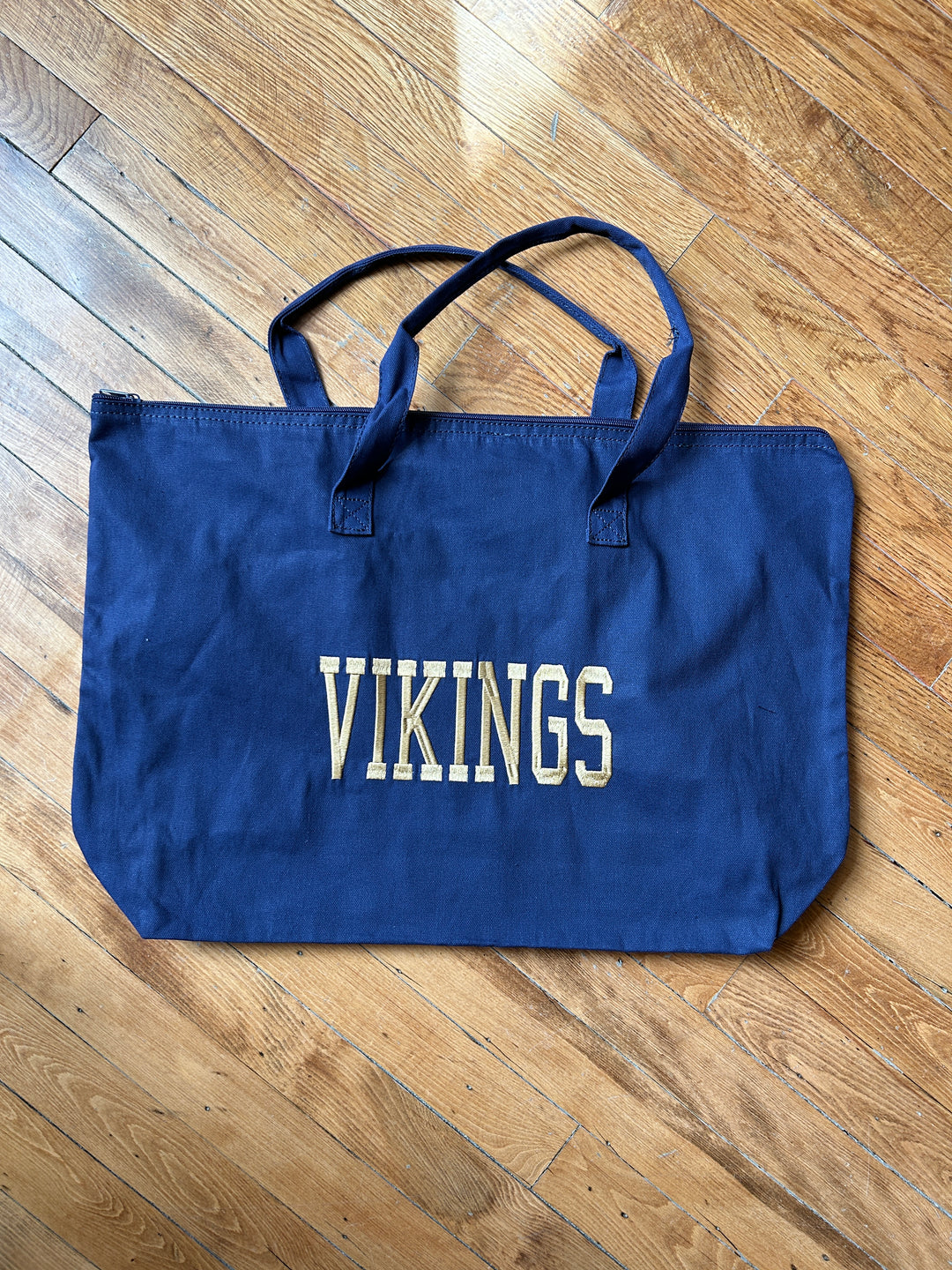 Canvas Zipper Tote