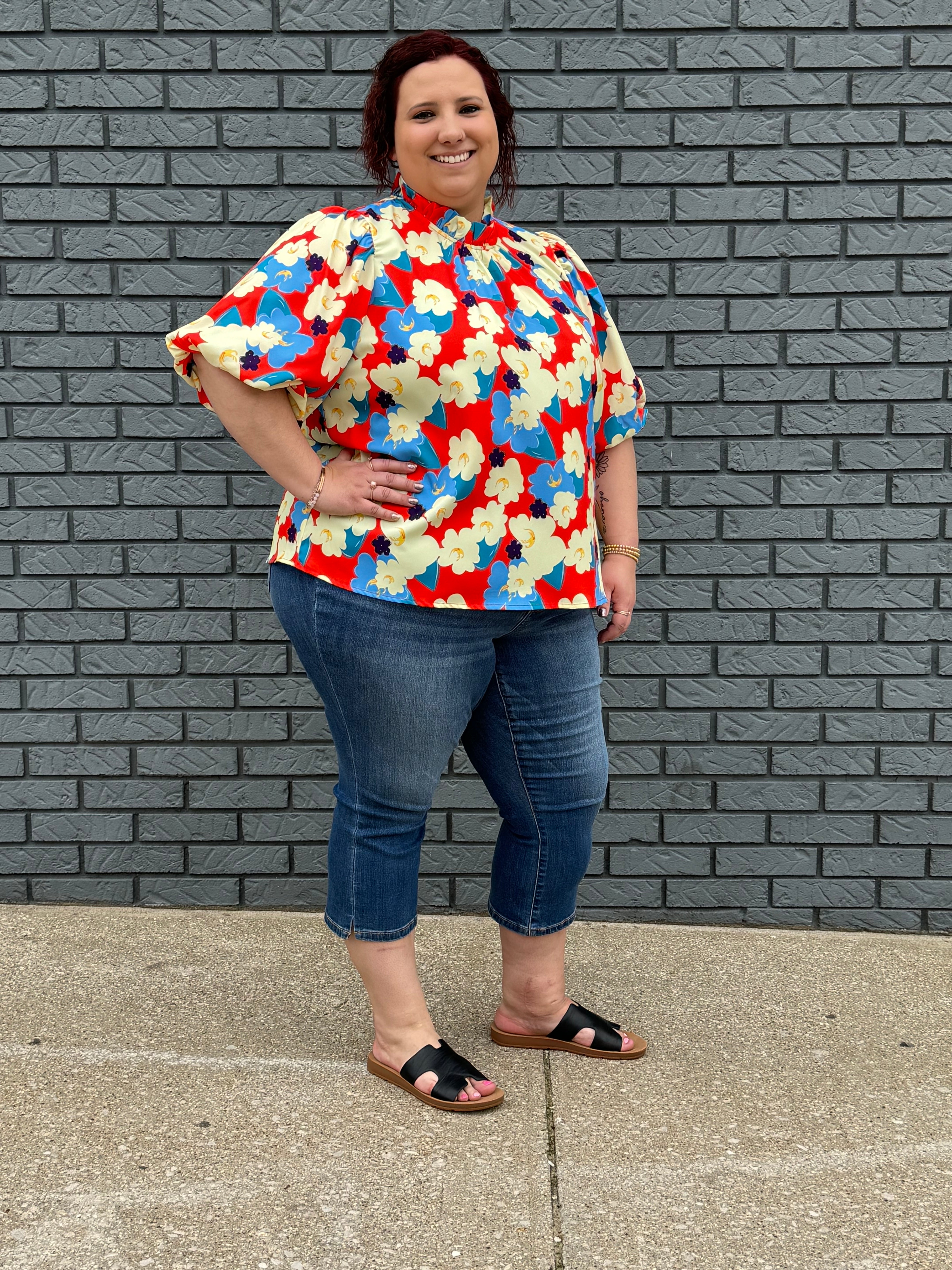 BIBIY. MADE |CORA PUFF BLOUSE BLUE｜Bibiy.