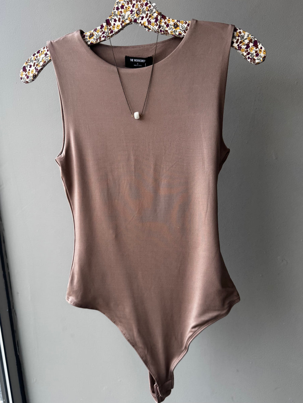 Soft, stretchy top with a flattering fit—perfect for layering and empowering stylish women 30+.