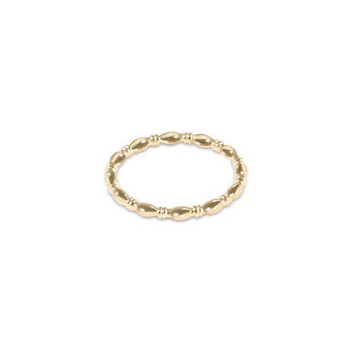 2mm 14kt gold-filled harmony ring with worry-free wear—sleek, stackable style for confident women 30+ in sizes 6, 7, and 8.