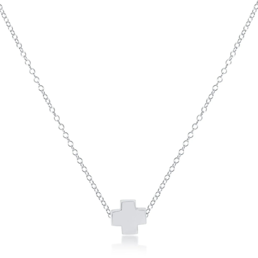 Enewton - Sterling 16" Signature Cross Necklace