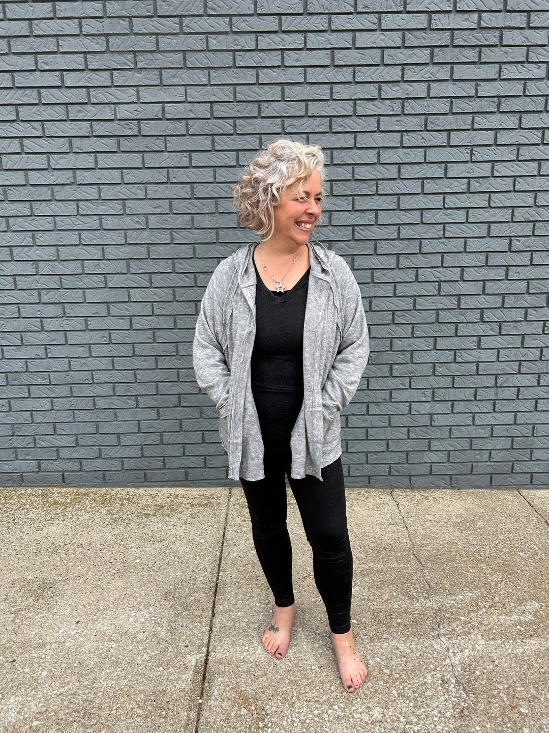 Relaxed Fit Short Sleeve V-Neck