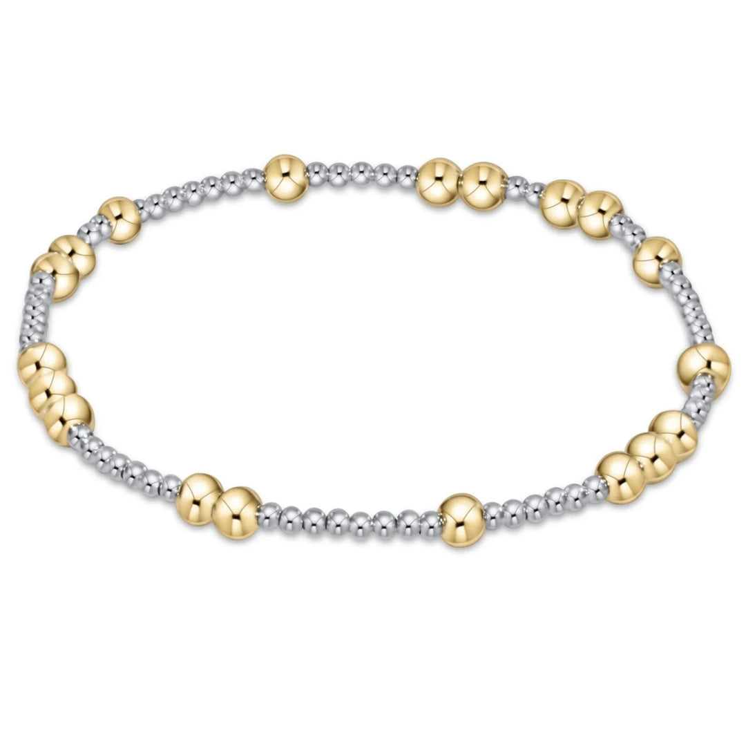 Enewton - Mixed Metal Hope Unwritten 4MM Bead Bracelet