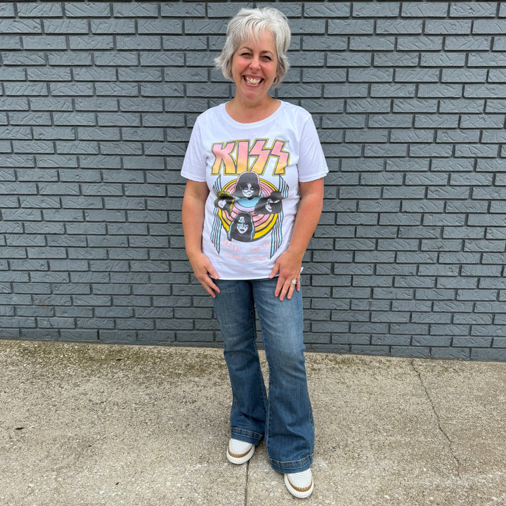 Kiss World Wide Tee