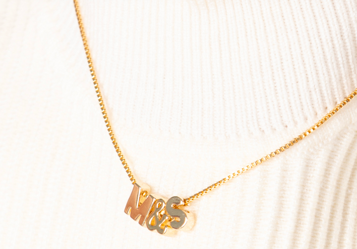 Necklace Luxe Charm Bar