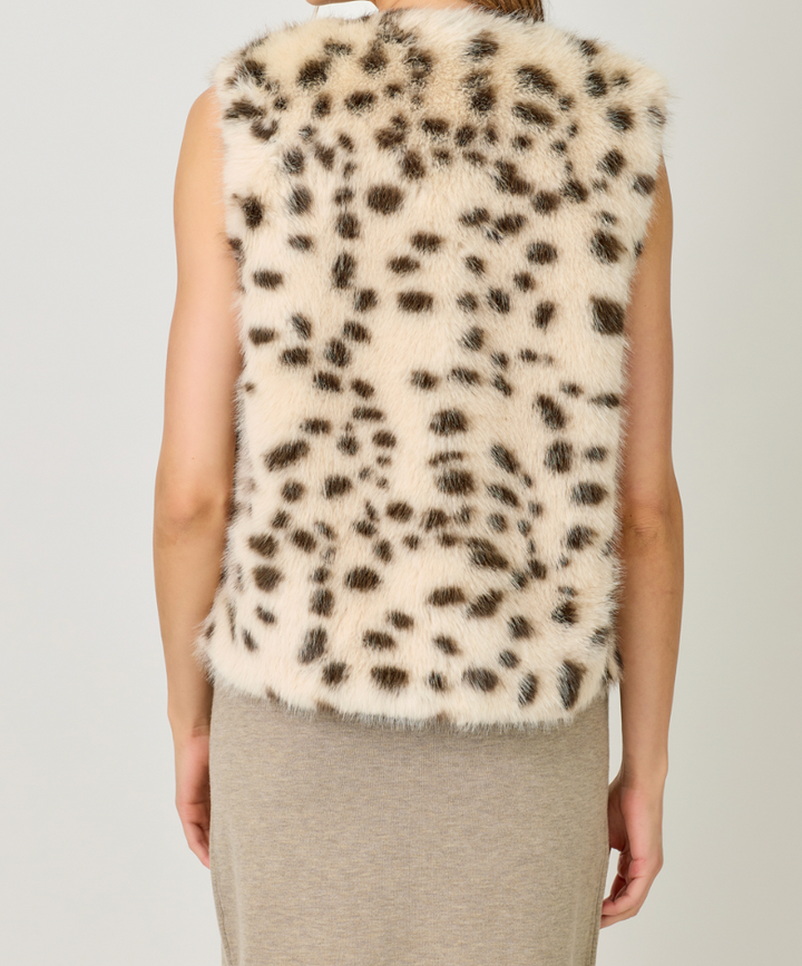 Leopard Fur Vest