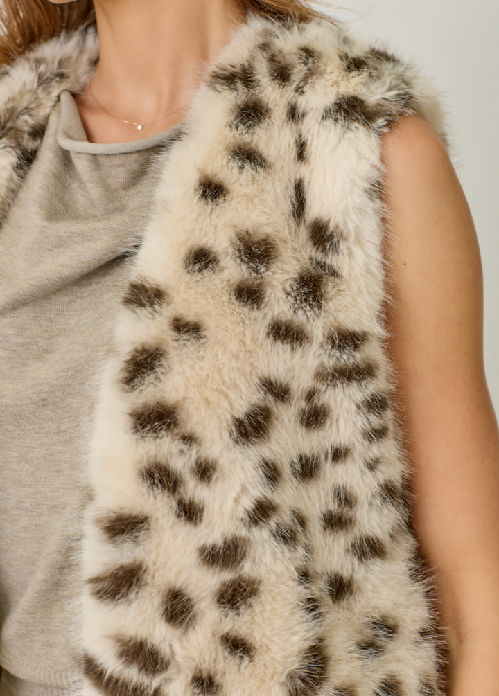 Leopard Fur Vest