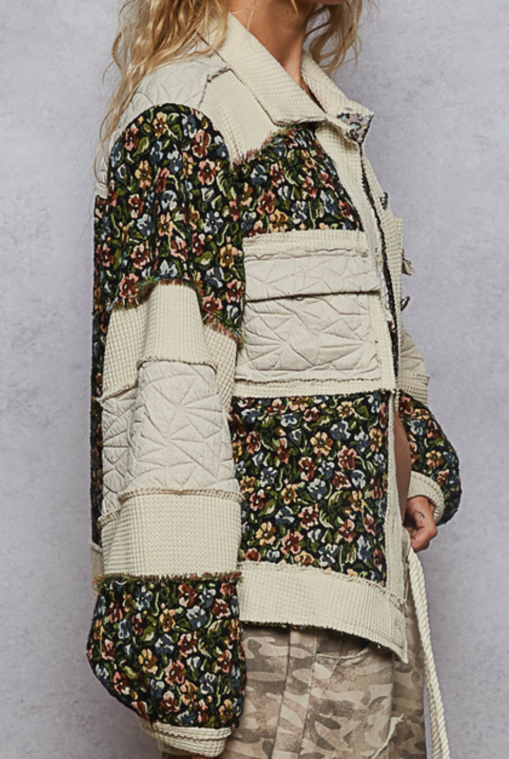 Jacquard Patch Jacket