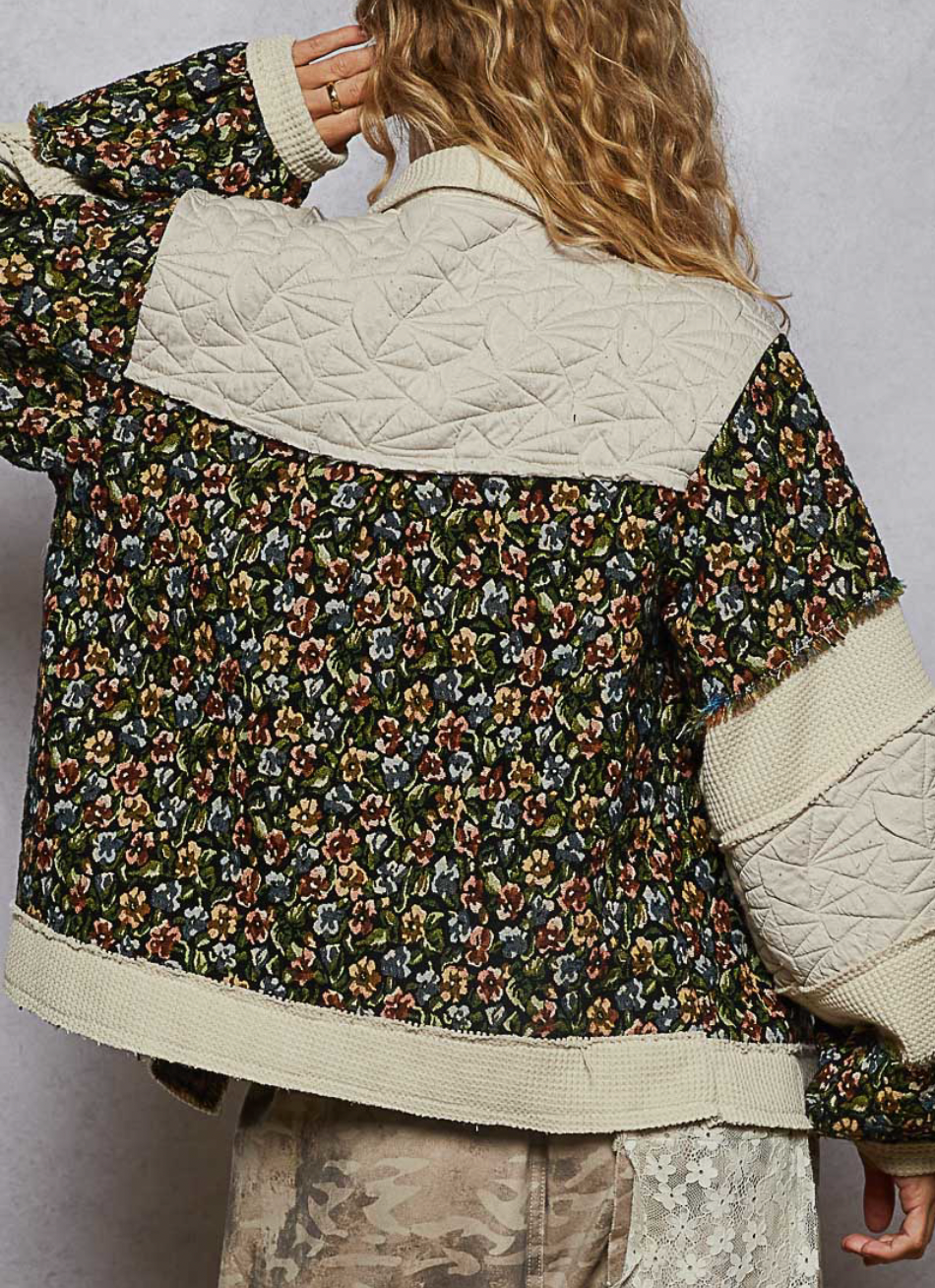 Jacquard Patch Jacket