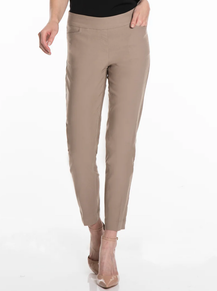 Pull-On Ankle Pants w/ Pockets