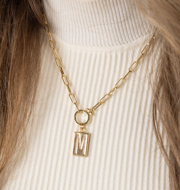 Thea Gold Necklace 18"