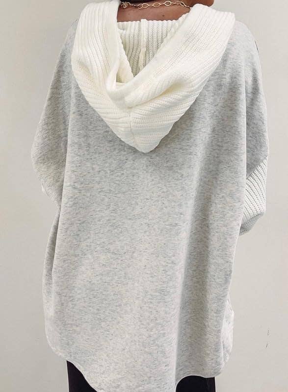 Colorblock Hoodie Sweatshirt