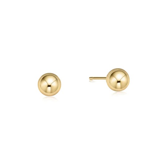 Tarnish-free classic gold-plated hoop earrings, perfect for all-day wear—swim, sweat, sleep, and shower in effortless style.