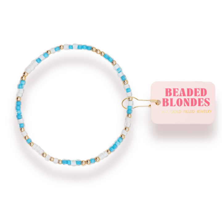 Teal Breeze Sprinkle Bracelet