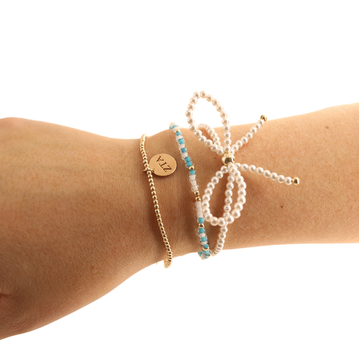 Teal Breeze Sprinkle Bracelet