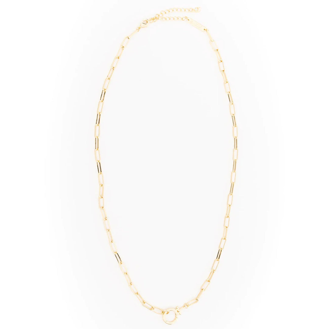 Thea Gold Necklace 18"