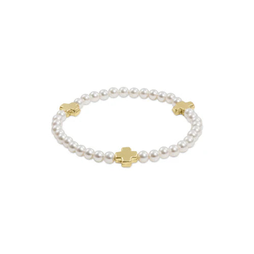 Hand-beaded 6.25" stretch bracelet with worry-free wear—stylish, durable gift for confident women 30+.