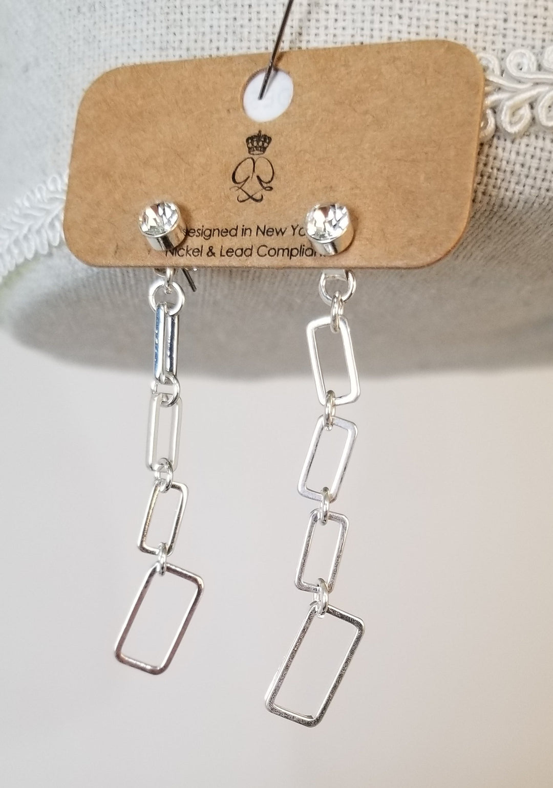 Elegant gold vermeil earrings with sparkling zircon cluster and single pearl drop—timeless, empowering gift for women 30+