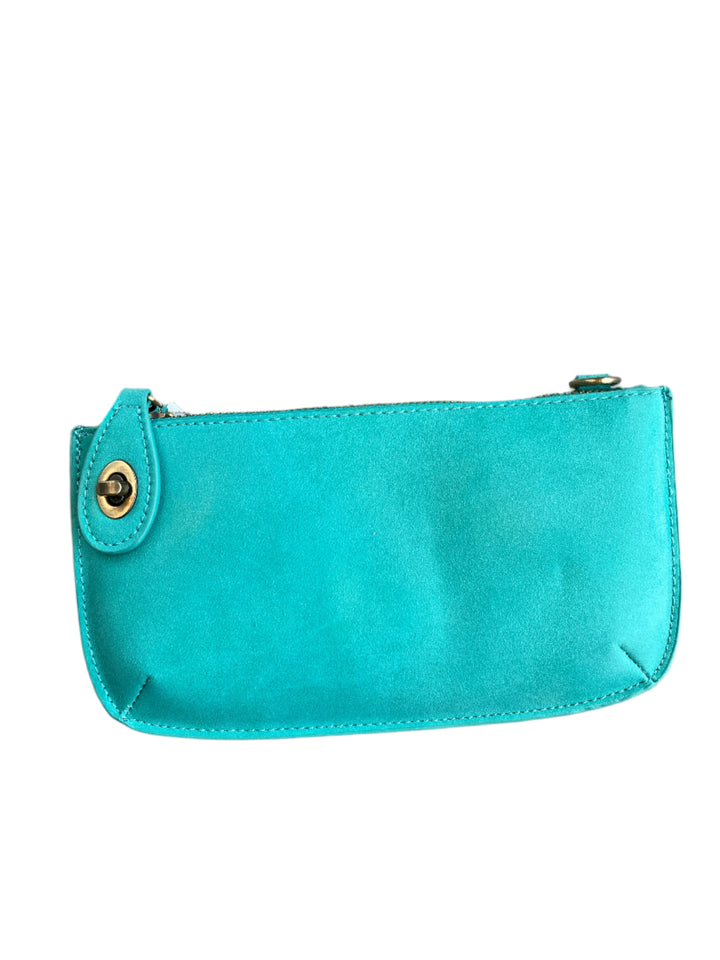 crossbody wristlet clutch