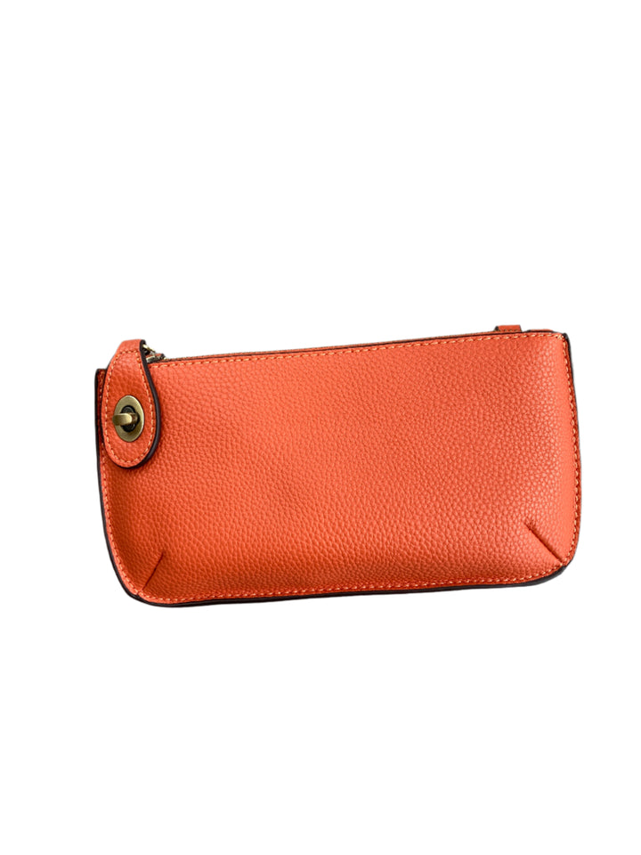 crossbody wristlet clutch