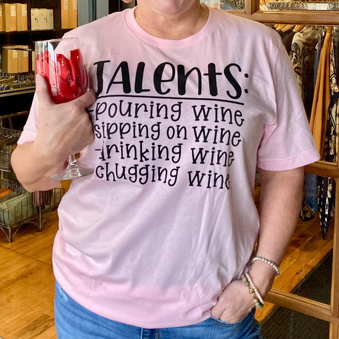wine talents tee