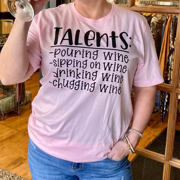 wine talents tee