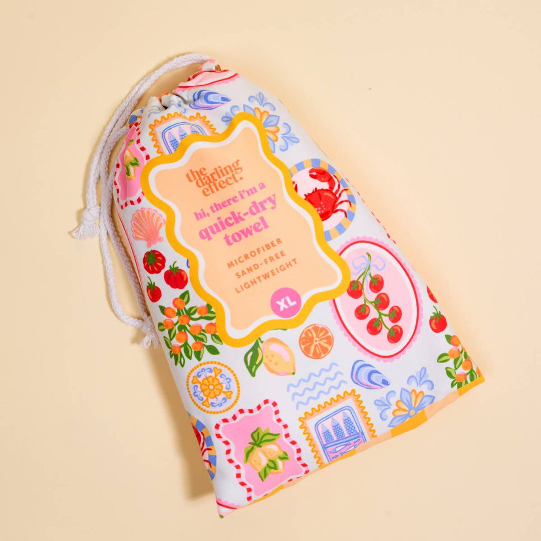 XL Quick-Dry Beach Towel–Ciao Bella