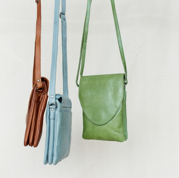 Pippa Leather Crossbody Bags