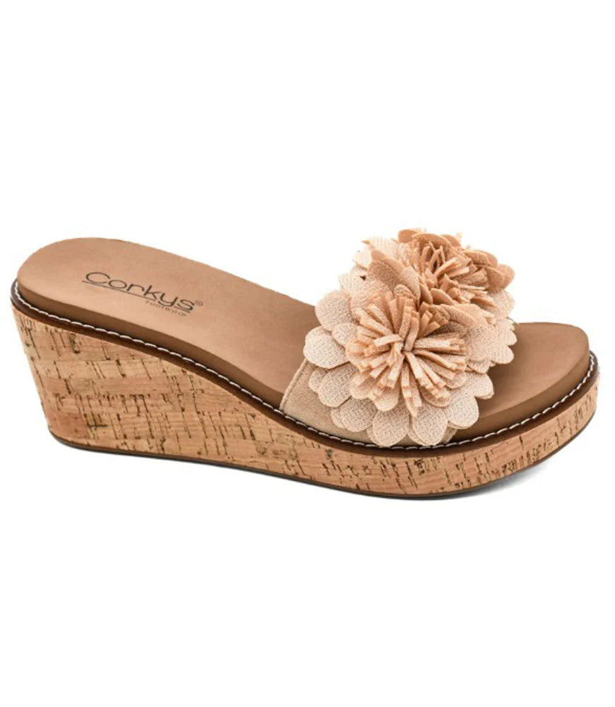 Wildflower Wedge Sandal