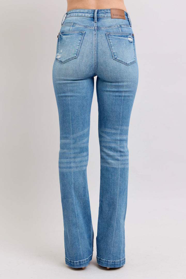 Judy Blue HW Side Slit Slim Boot