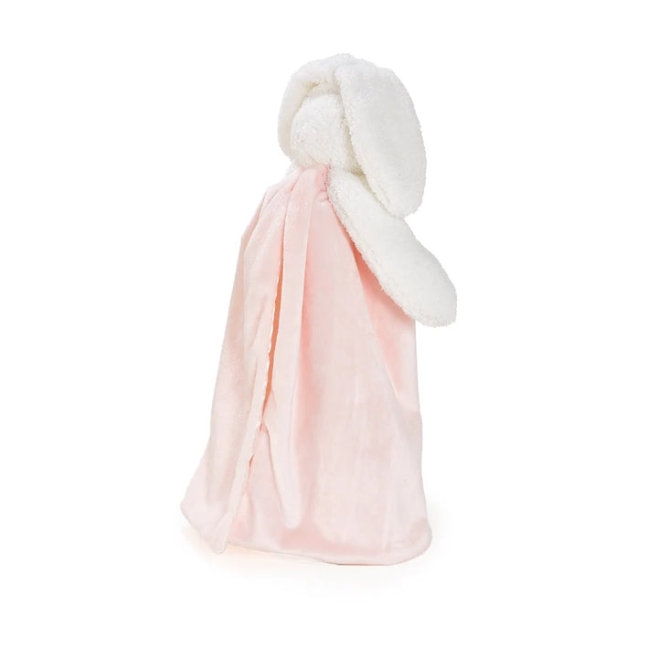 Bunnies by the Bay Buddy Blanket in blossom pink with white bunny ears