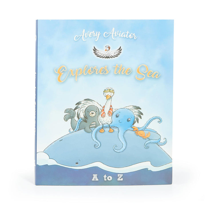 Bunnies by the Bay children's book Avery Aviator Explores the Sea A to Z cover