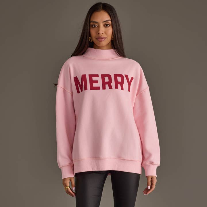 Merry &amp; Cheers Reversible Sweatshirt