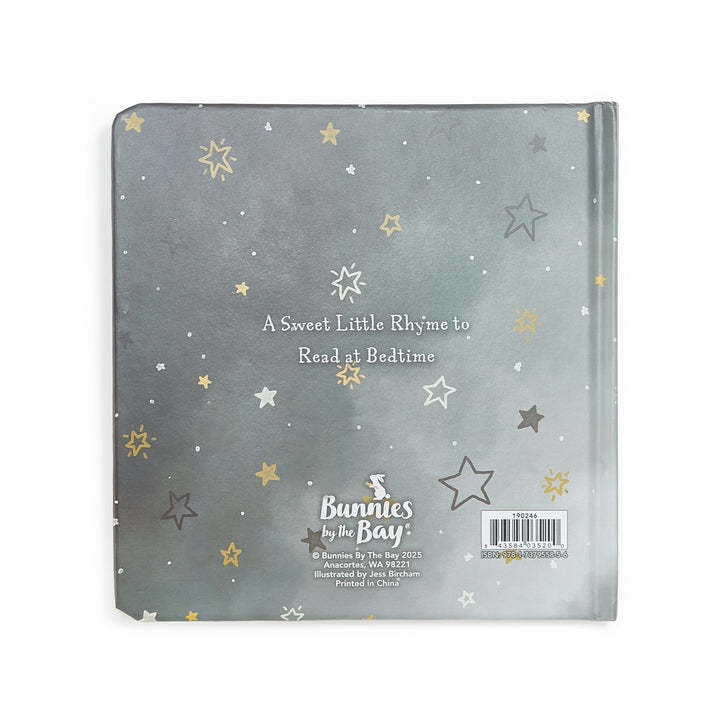 Back cover of Bunnies by the Bay Good Night Sleep Tight bedtime rhyme board book