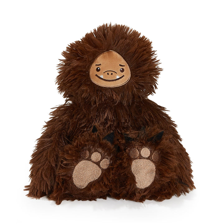 Bunnies By the Bay Sully the Sasquatch brown plush stuffed animal with large feet