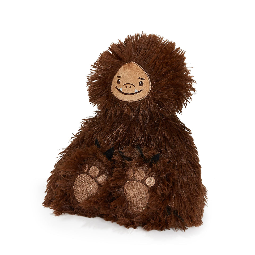 Bunnies By the Bay Sully the Sasquatch brown plush stuffed animal with large paw feet