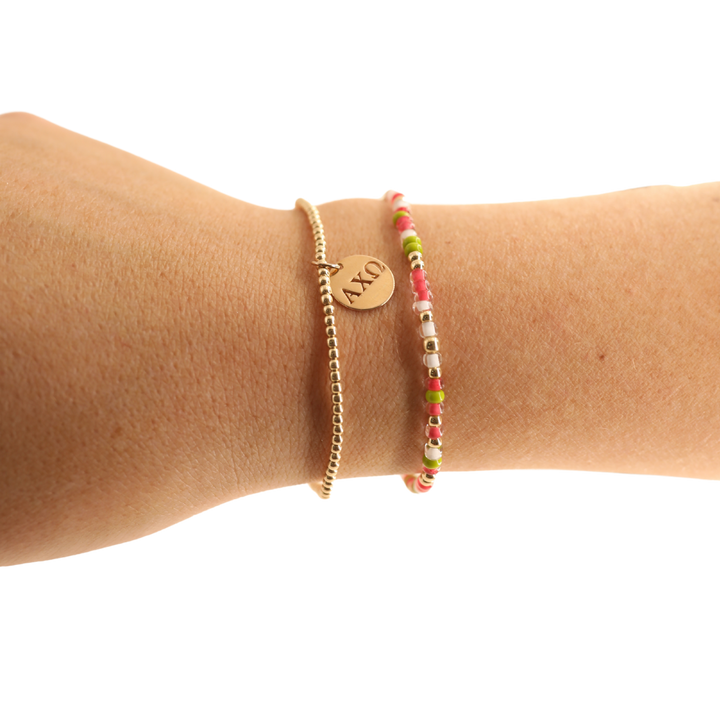 Alpha Chi Omega Sprinkle Bracelet