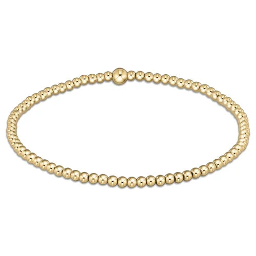 Extends Classic Bead Bracelet - Gold