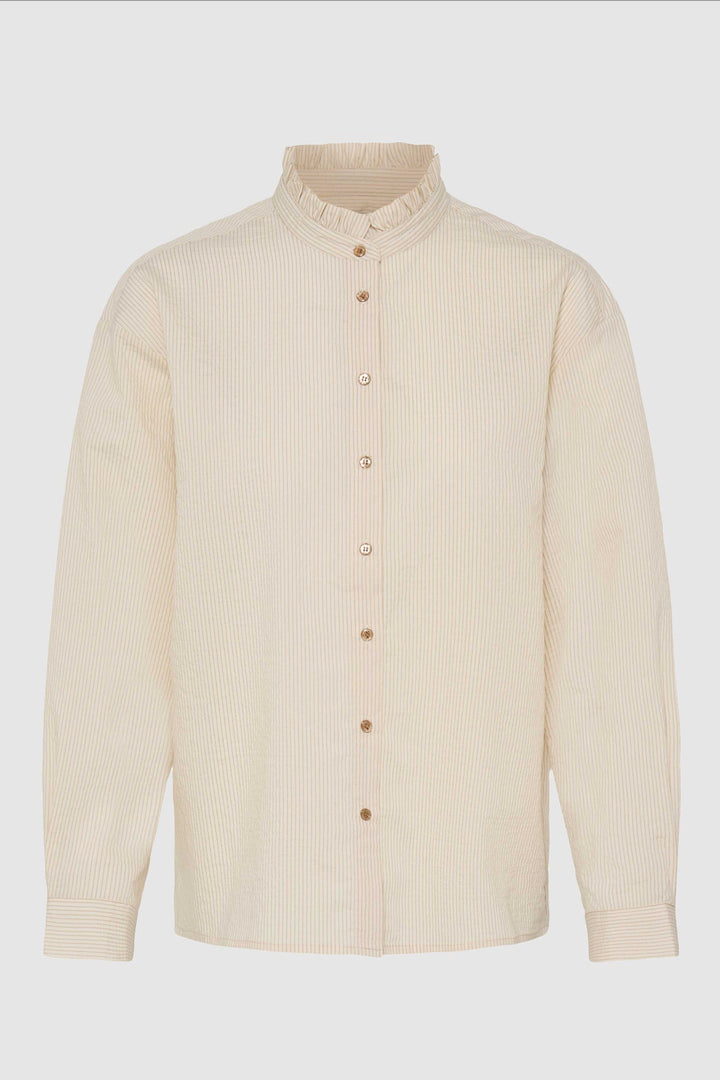 IHLUANNA SH — Birch/Toasted Coconut Stripe