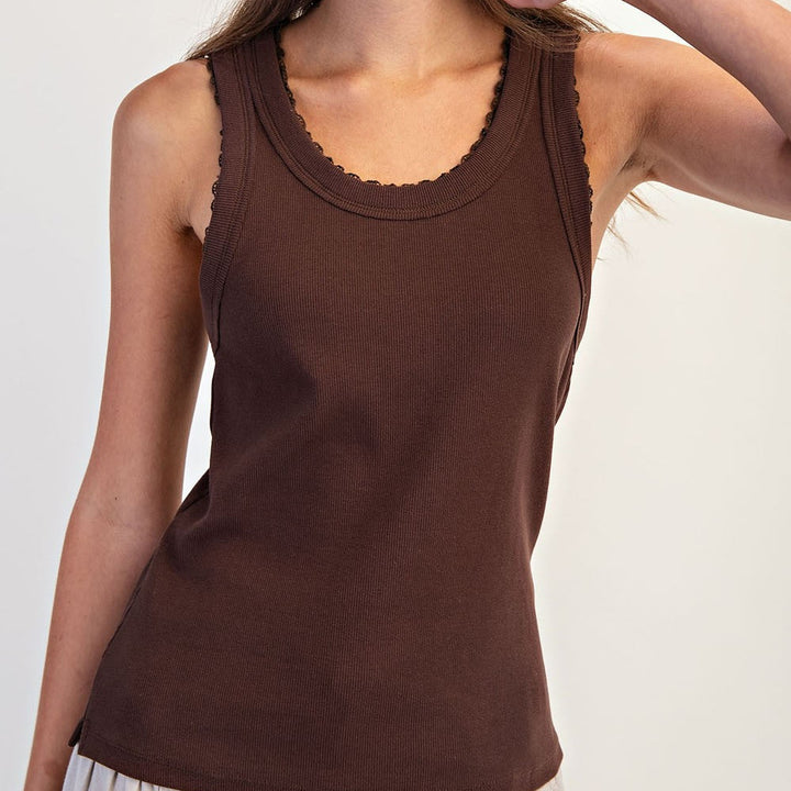 Ribbed Knit Tank
