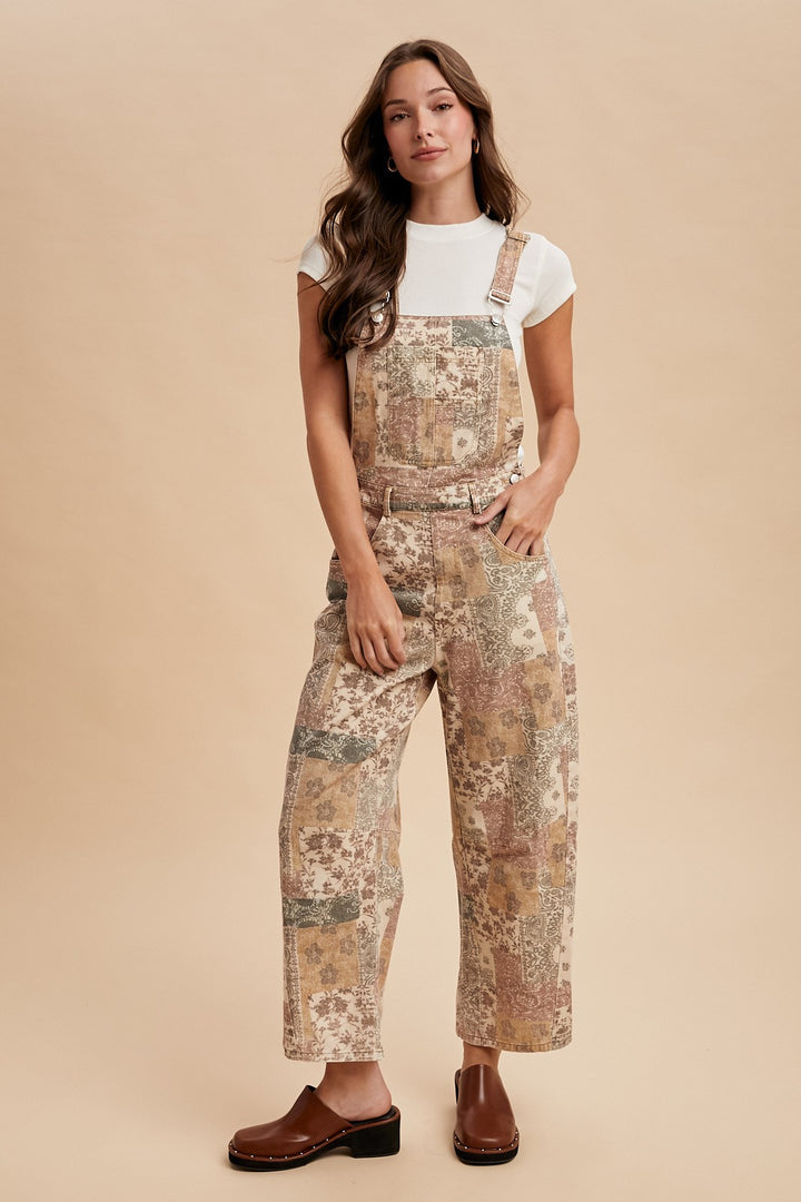 Vintage Boho Denim Jumpsuit