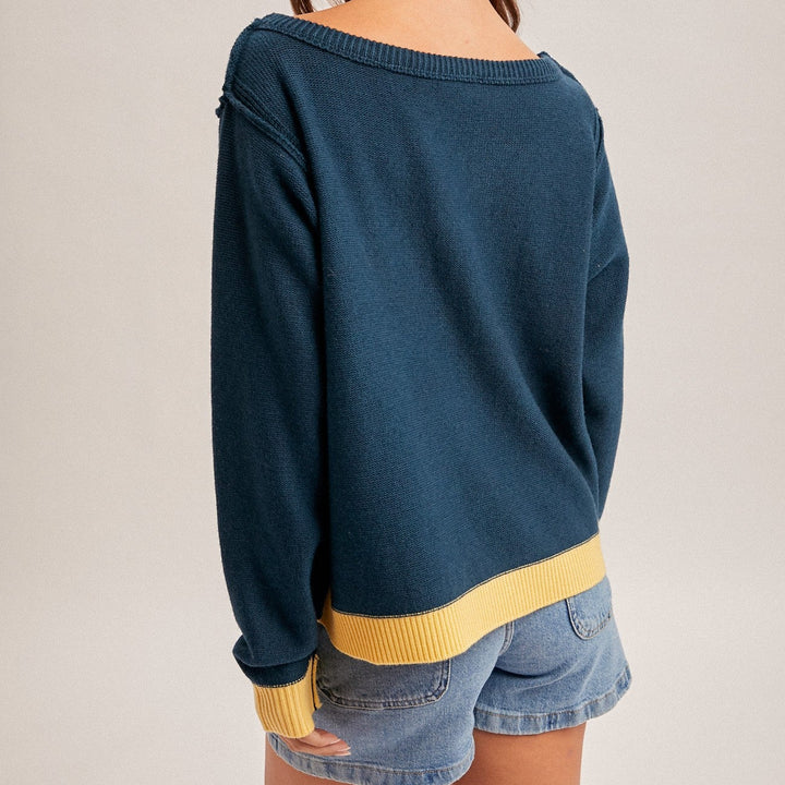 Long Sleeve Summer Night Sweater