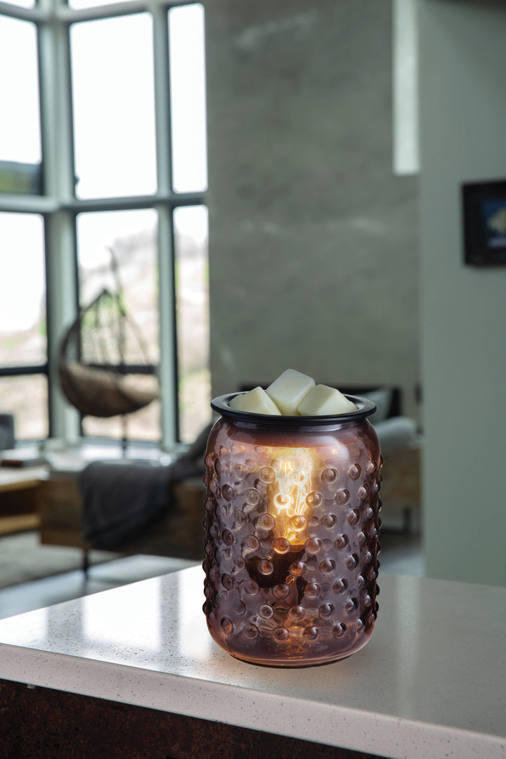 Vintage Warmer Smokey Hobnail