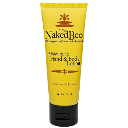 The Naked Bee Coconut & Honey Moisturizing Hand & Body Lotion in yellow tube