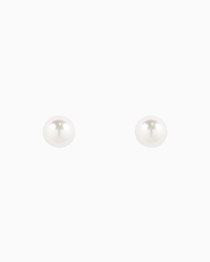 Dainty Bow with CZ and Pearl Earring Set, Set of 3